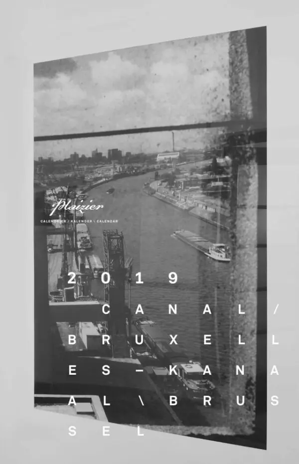 Calendrier 2019 - Bruxelles Canal