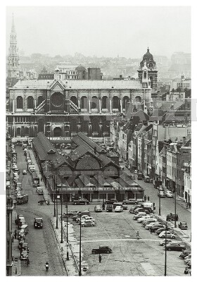 De Vismarkt, Brussel 1955 (p 5094)