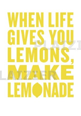 When life gives you lemons, make lemonade (p 5969)